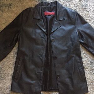 Genuine Black Leather Jacket